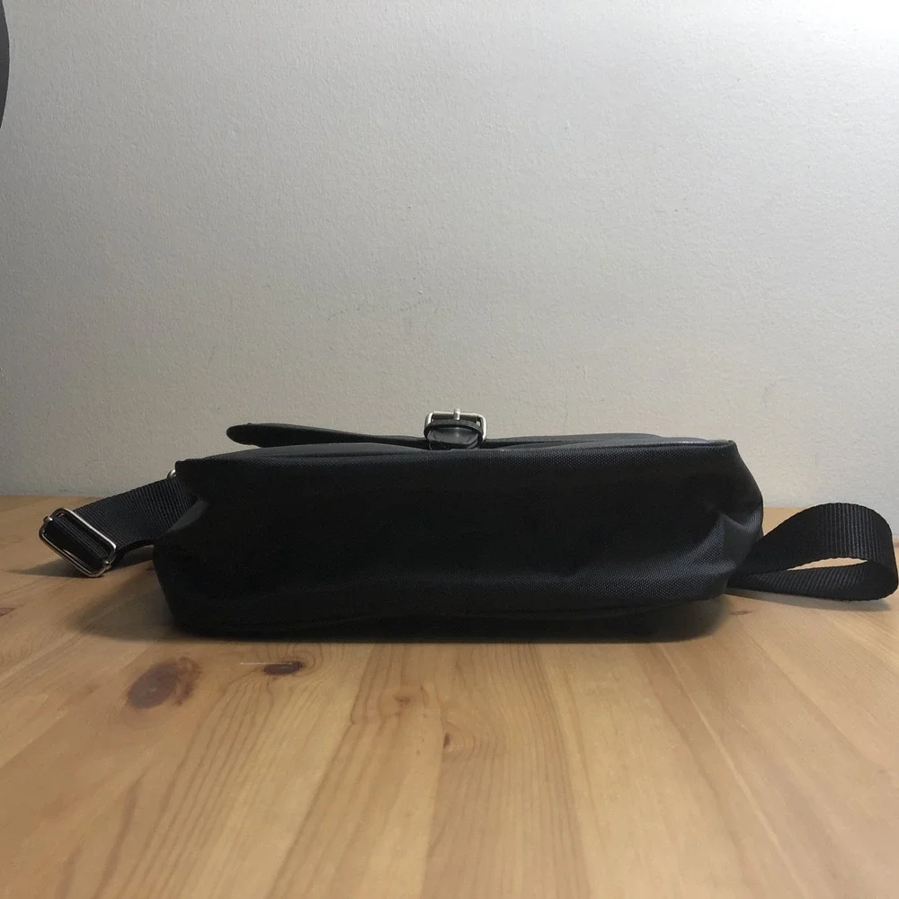 Jack Daniel's Messenger Bag 13x12x3 Logo Satchel Shoulder Travel Bag Black